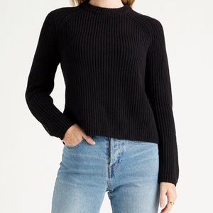 Quince 100% Organic Cotton Fisherman Crew Sweater